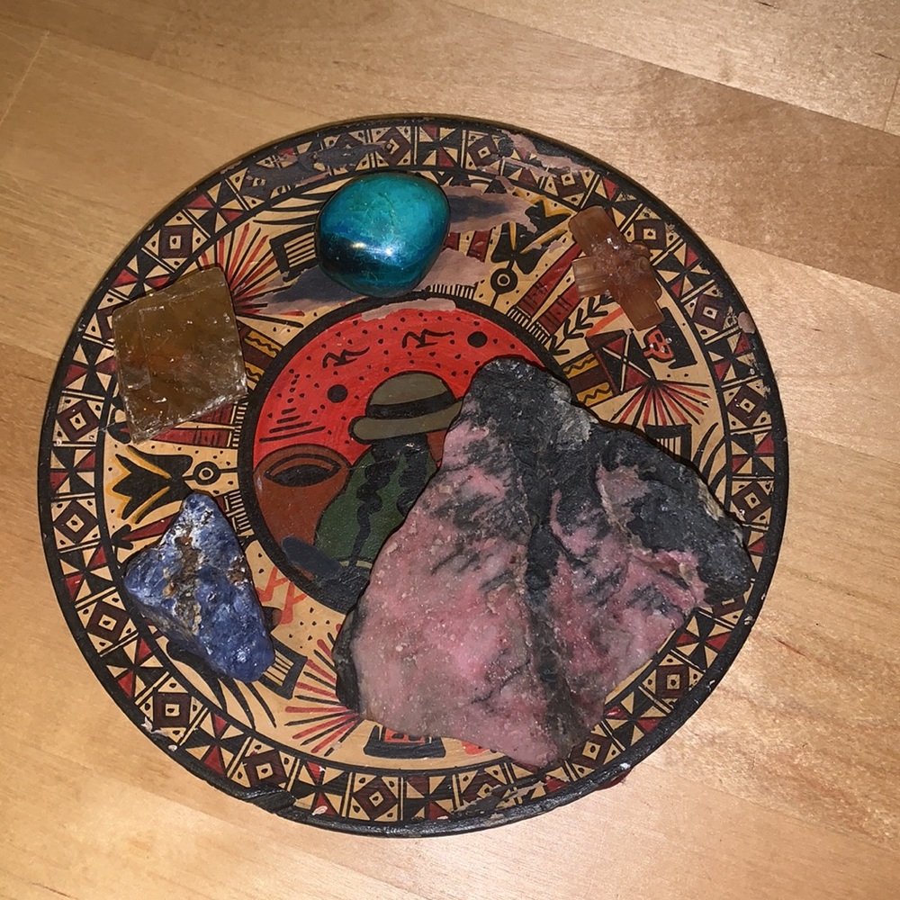 Rare plate / altar from Macchu Picchu